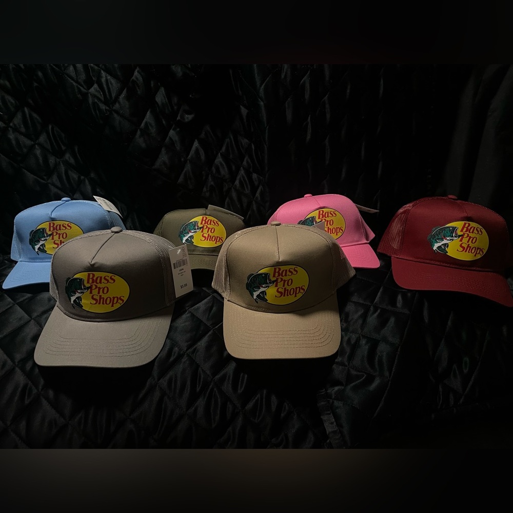 All bass proshops trucker hat